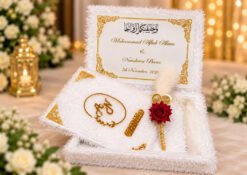 Elegant Nikah Nama Hamper (Combo of 3)