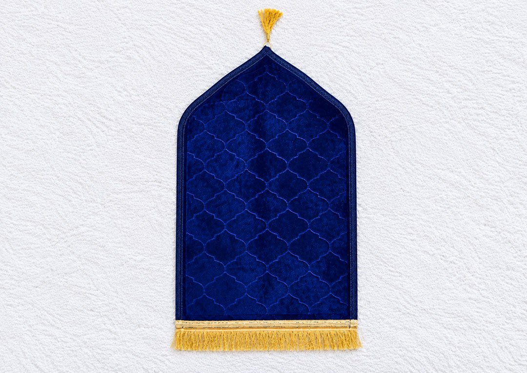 Royal Blue Kids Prayer Mat