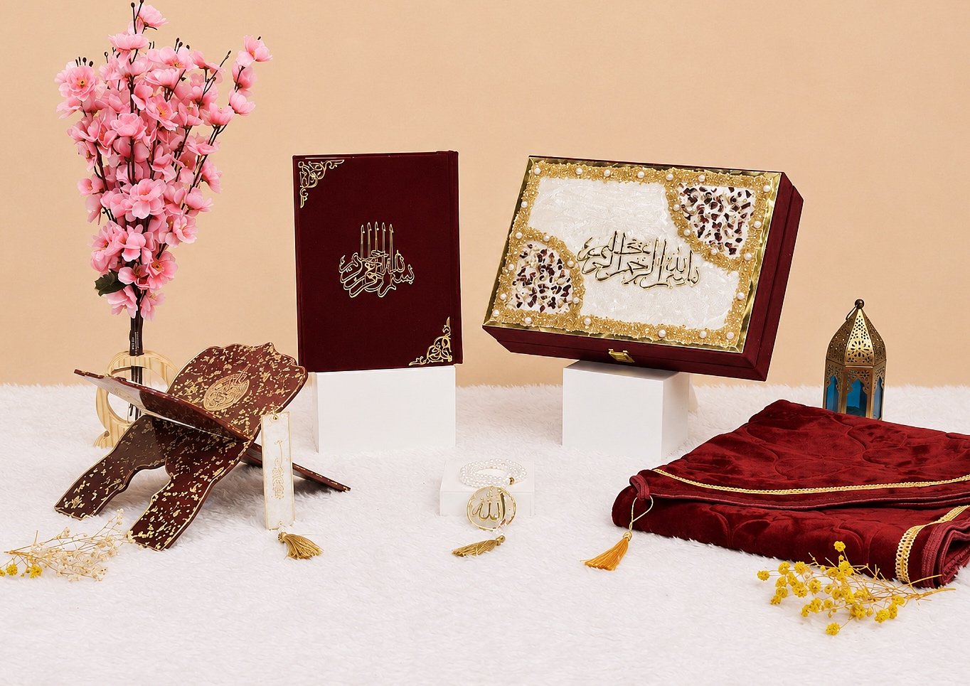 Maroon Noor-e-Quran Wedding Hamper