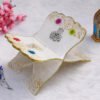 White Premium Resin Riyal with Colorful Flowers