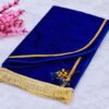 Blue Premium Velvet Janamaz - Image 2
