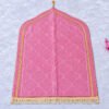 Light Pink Premium Velvet Janamaz
